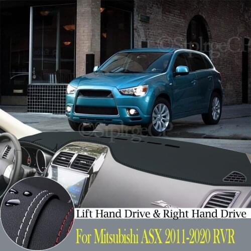 High-quality leather instrument panel protection pad and light-proof pad for Mitsubishi ASX 2011-20 RVR car styling accessories