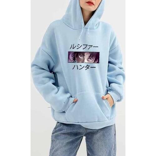 Grunge Oversized Pullover Hoodie Ulzzang Japan Style Streetwear Woman Winter Jacket and Coat Plus Size Sweatshirt Harajuku Top