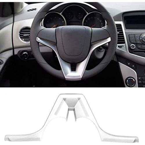 1Pc Car Steering Wheel Insert Trim Cover Sticker Interior Ornaments Moulding Cover Trim Insert For Chevrolet For Cruze