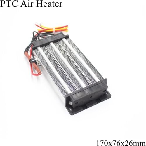 170x76x26mm 110V 220V 1000W PTC Heater Ceramic Thermistor Air Heating Mini Outdoor Heaters Induction Aquarium Car Film Plate