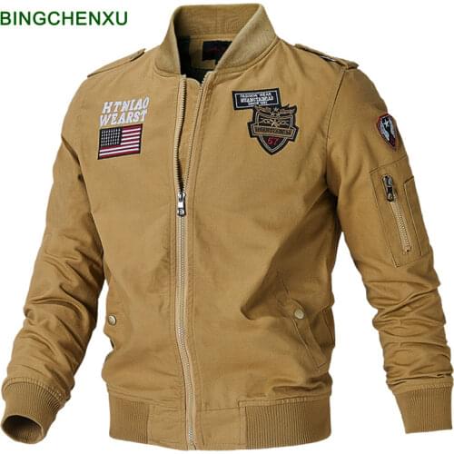 BingChenXu Men's Jackets Parkas
