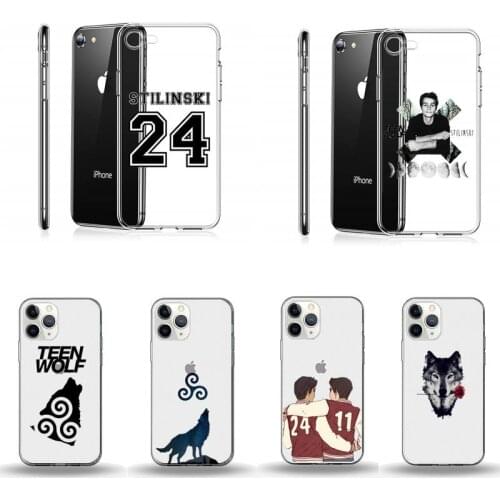 Teen Wolf Stilinski 24 Phone Case Transparent for Clear iPhone 11 12 8 7 6 6S Plus X 5S SE 2020 XR mini pro XS MAX