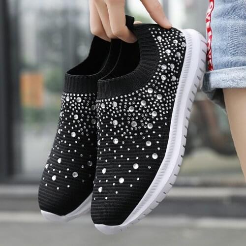 Damyuan Womens Vulcanize Shoes Women Fashion Sneakers Casual Running Shoes Footwear Mesh Wear-resistant Jogging Gym Size 43