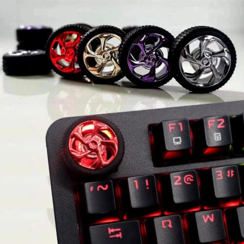 DIY keycap ESC personality Light transmission car peripheral hot wheel keycap for mechanical keyboard decoration keycap