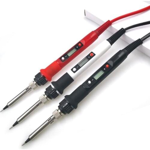 80W Digital Display Adjustable Constant Temperature Electric Soldering Iron Set Multifunctional Welding Repair Tool