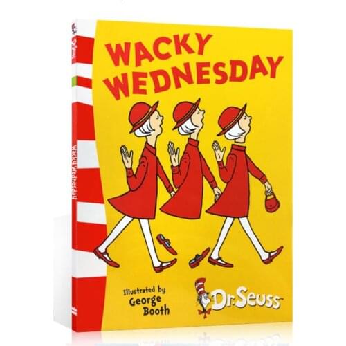 Wacky Wednesday Dr.Seuss Interesting Story Parent Child Kids Picture English Books Christmas Gift Age 3 up