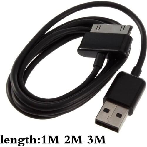 1M/2M/3M USB Sync Data Charging Cord For Samsung Galaxy Tab 2 7 8.9 10.1" P1000 Drop shipping