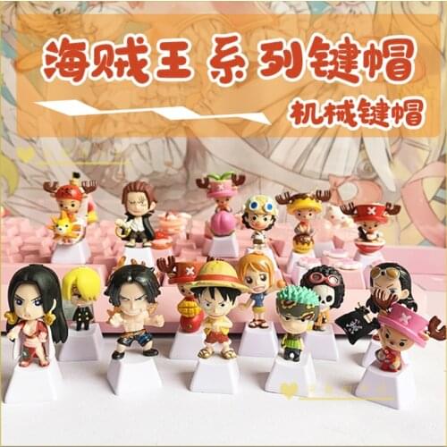 Kawaii Anime Cute Mechanical Keyboard keycaps Custom PBT Personality Keycap Diy Key Cap Game Decoration Accessories Cherry Mx R4