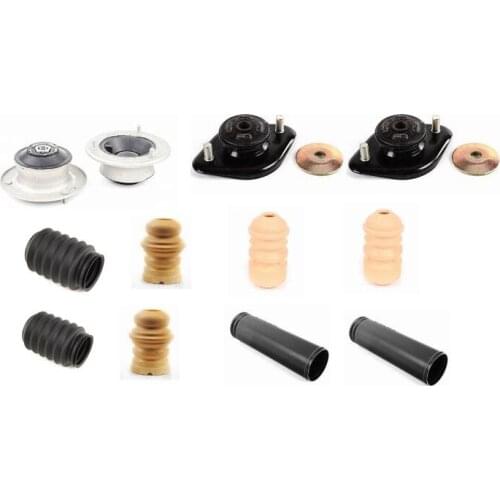 Front&Rear Strut Shock Mount&Dust Cover Kit for BMW E46 325i 318i 323i 330i 318Ci 320i 330i