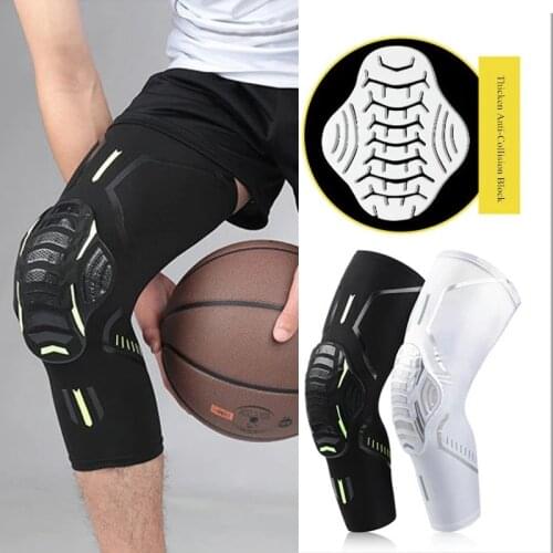 1pcs Breathable Sports Knee Pads Basketball Football Knee Brace Honeycomb Leg Sleeve Calf Compression Knee Support Protection