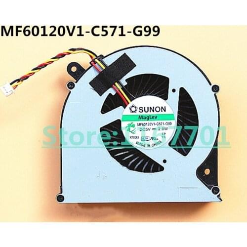 New Original Laptop/Notebook CPU Cooling Fan For Sunon MF60120V1-C571-G99 DC5V 2.0W 3PIN