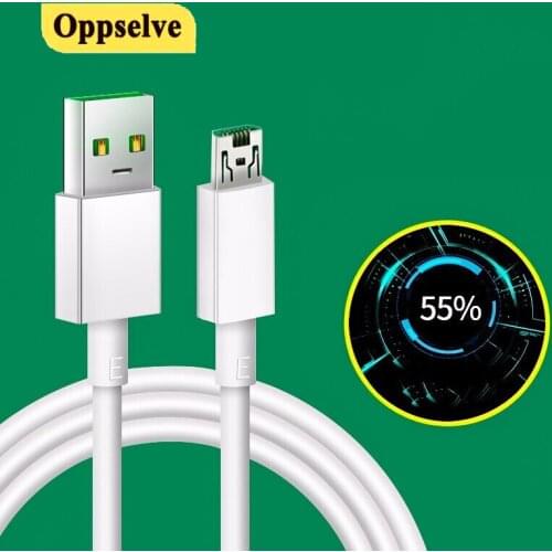 Original Micro USB Cable 5A Super Flash For VOOC Charger Cable For OPPO RX17 Pro Find X2 Pro 7 Pin Charging Cord Micro USB Wire