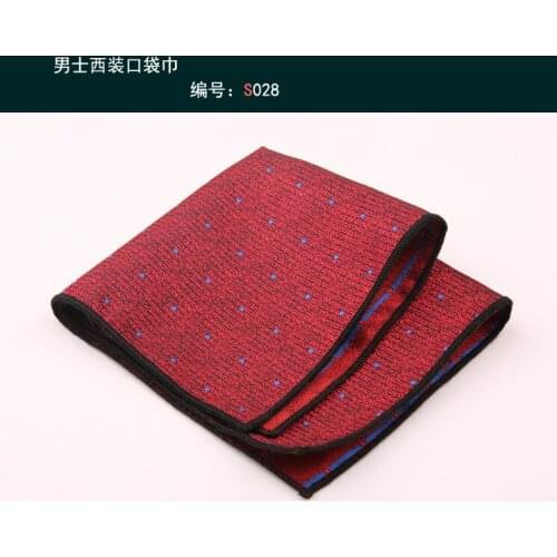 Polyester silk suit pocket square suit dress accessories bra small square scarf wedding host banquet business men