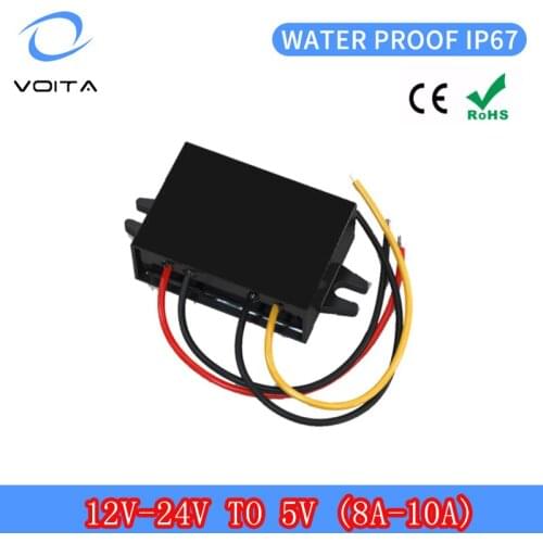 12v 24v to 5v 10a 50w dc dc converter module for cars