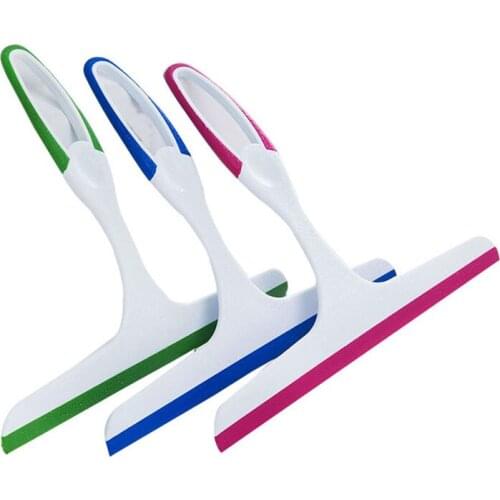 1Pcs Glass Brush Home Window Desk Wall Glass Cleaner Scraper Cleaning Squeegee Wiper Car Window Glass Cleaner Clean Tool Kitchen