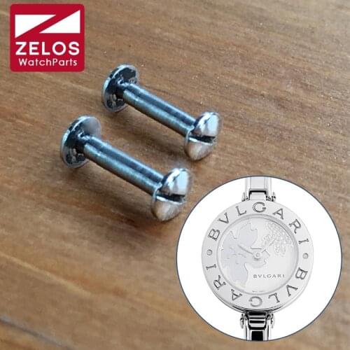 Steel screw tube ear bar for Bvlgari B.ZERO1 22mm quartz lady watch