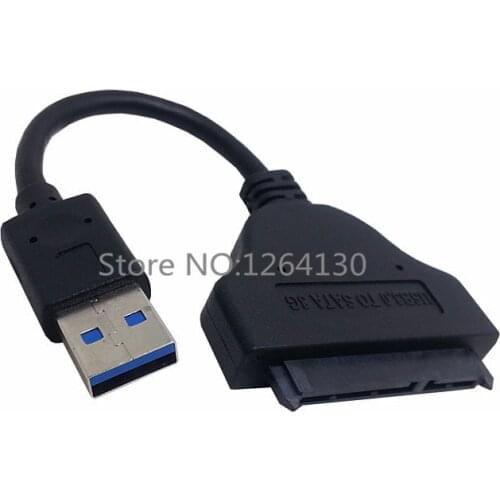 USB 3.0 to SATA 7+15 22P 2.5" Hard driver HDD SSD Adapter Cable