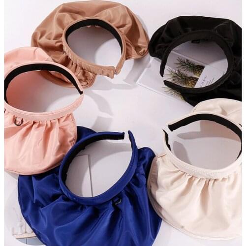 Womens Cap Summer Multifunction Sun Protection Running Cap Hair Band Baseball Sports Equipment Ice Silk Quick Dry Hat X022