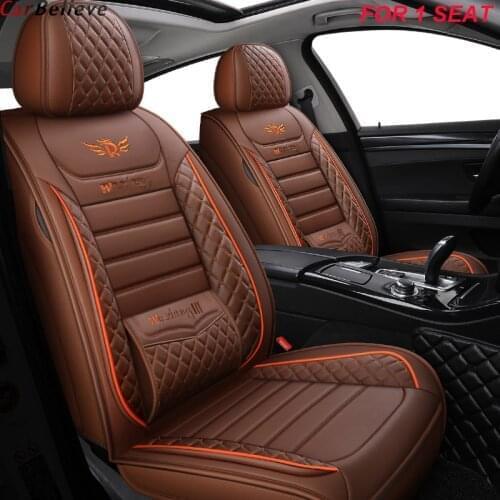 1 pcs leather car seat cover For suzuki baleno celerio liana ignis grand vitara swift 2008 wagon accessories seat covers for car