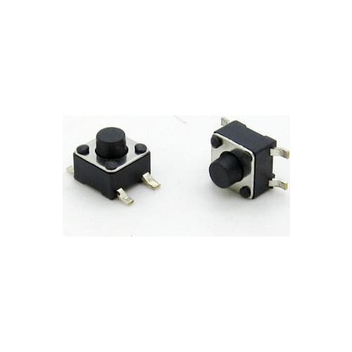 1000PCS/LOT 6*6*5MM SMD Tact Switch 4-pin micro switch / button switch 6x6x5