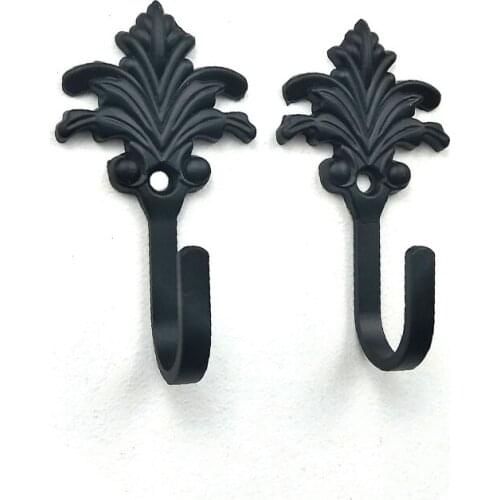 2PCS Vintage Hat Coat Key Door Hooks Wall Mounted Hook Hanger Home Towel Hanger Bathroom Wall Hook Clothes Hooks Home Storage