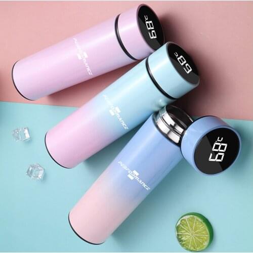 500ML Intelligent Thermos Temperature Display Customize Logo Stainless Steel Vacuum Water Cup For BMW M E36 E34 F10 E90 F30 F20