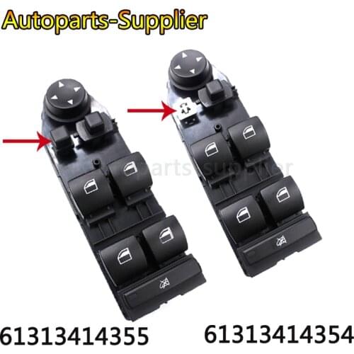 Car Accessories Driver WIndow Lifter 61313414354 61313414355 Mirror Switch Control Unit For BMW E83 X3 2004-2010