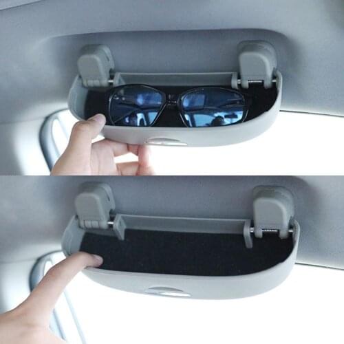 Car Auto Glasses Sunglasses Case Box Storage Holder for Toyota 14-18 New RAV4