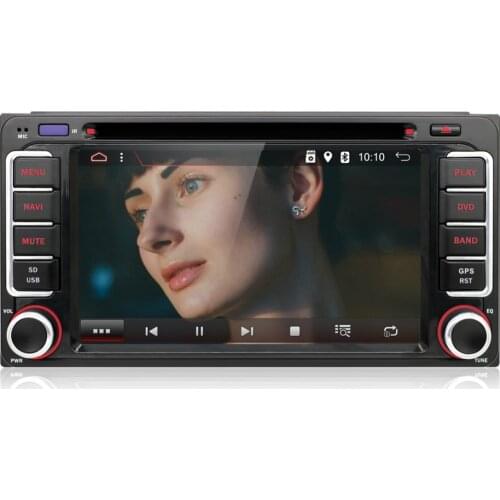 Bosion New 2DIN Android 9.0 support 4G SIM card Car Navigation for Toyota car 6.2'inch digital Muitl-touch screen