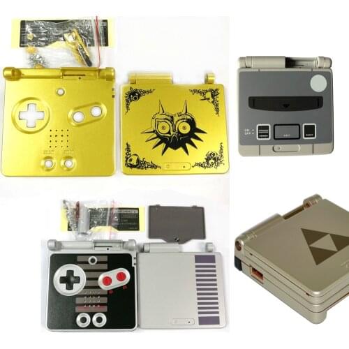 For G B A SP For Game boy Housing Case Cover Replacement Full Shell For Advance SP
