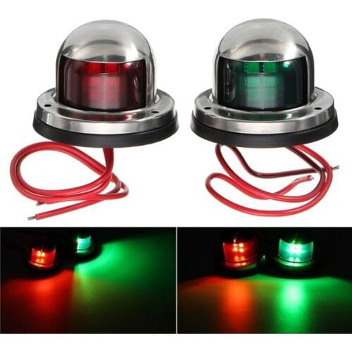Marine Boat Singnal Light 12V LED Navigation Light for Boat Yacht Camper Marine Waterproof Sailing Light