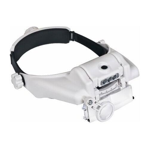Glasses Loupe Watchmaker Repair Tool Glasses Magnifier LED Headband Magnifying Glass 1.5x 2x 2.5x 3x 3.5x 8