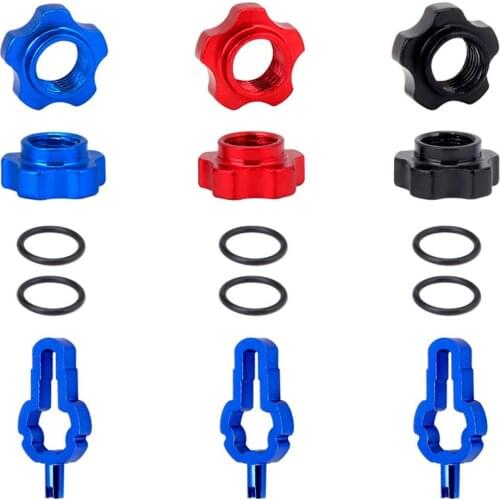 VXM 2pcs Mountain Bike Schrader Presta Valve Wheel Converter Nut Rim with Wrench Wheel Tire Transfer Valve Adapter