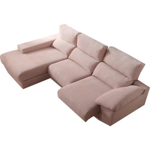 Chaiselongue-high-end sofa-reclining backrest-3 positions-Kamasof-Exclusive Vega - ChaiseLongue Izq