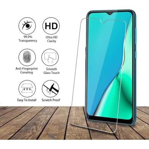 Protective Glass for OPPO A9 A9X A8 A7 A7X A5 A5S A3 A3S Glass 9H HD Screen Protector on OPPO A12S A12 A12e A11