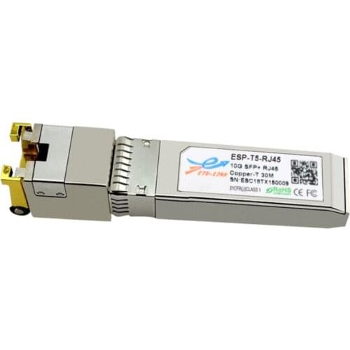 10G 10 Gigabit Electrical Port Module SFP-10G-T Adaptive Gigabit Optical Conversion Module Compatible With Cisco Huawei H3C