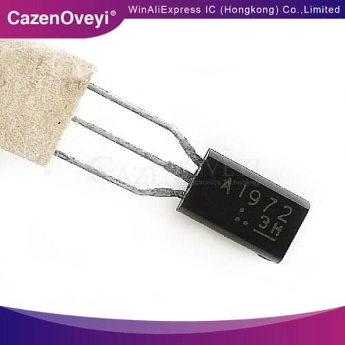 10pcs/lot 2SA1972 A1972 TO92L TRANS PNP 400V 0.5A LSTM TRANSISTOR (HIGH VOLTAGE SWITCHING APPLICATIONS) In Stock