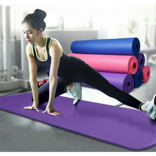 173cm Yoga Mats Anti-slip Blanket Gymnastic Sport Health Lose Weight Fitness Exercise Pad PVC Women Sport Yoga Mat