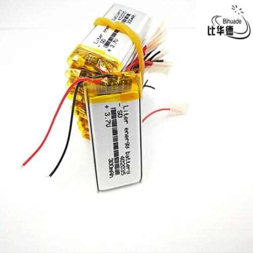 5pcs Liter energy battery Good Qulity 3.7V,300mAH,402035 Polymer lithium ion / Li-ion battery for TOY,POWER BANK,GPS,mp3,mp4