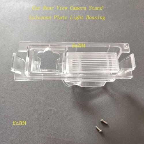 EzZHA Car Rear View Camera Bracket License Plate Lights For Hyundai Accent Solaris Verna I30/ Kia K2 Rio Sedan Hatchback Ceed