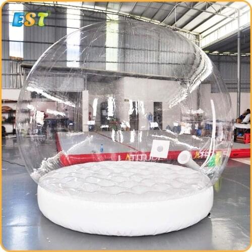 Free Shipping 3M Christmas Inflatable Snow Globe for Decoration, Inflatable Human Snow globe For Photography