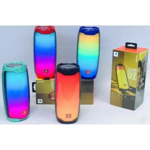 PULSE 4 Wireless Bluetooth Speakers IPX7 Waterproof Partybox Portable Music Sound Subwoofer Boombox for Speaker