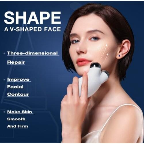 EMS Face Massager For Face Lifting Massage jawline Electric Roller Facial Massager Slimming Beauty Skin Care Face Lift Devices