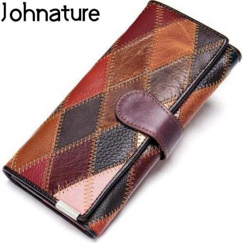 Женские цветные кошельки Johnature China At AliExpress