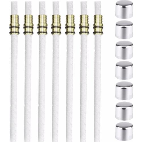 Kerosene Wine Bottle Torch Kit 7 Pack Includes 7 Long Life Torch Wicks Brass Wicks Mount Art High Quality Nature Home Decor #G2