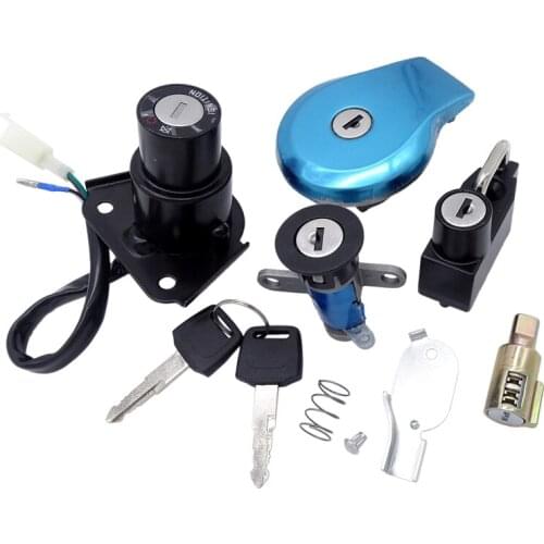 Motorcycle Lgnition Start Switch Fuel Tank Cover for Yamaha Virago XV125/250/400/535 XXV240 250 3LS 535 2UJ Helmet Seat Lock Kit