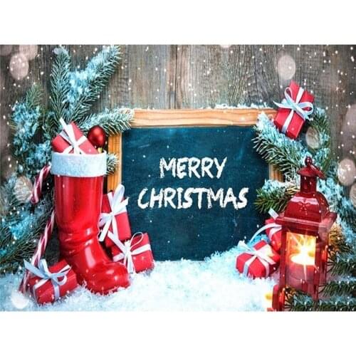 CHENISTORY DIY Painting By Numbers Merry Christmas For Children Kits Drawing On Canvas Handpainted Landscape Gift Wall Art