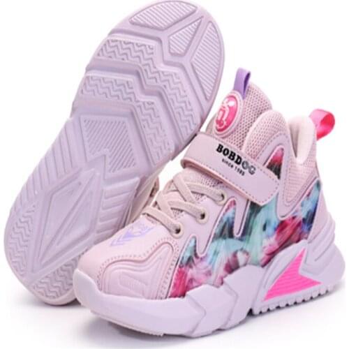 New 2020 Autumn Winter Kids Shoes Boys Platform Comfortable Sports Shoes Girls Waterproof Leather Casual Running Shoes Chaussur