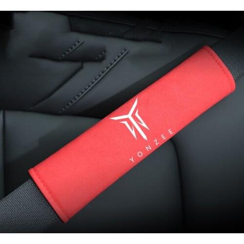 Seat Belt Shoulder Guard Anti-Leakage Safety Belt Extended Shoulder Protection Pad For Tesla Model3 Y X S