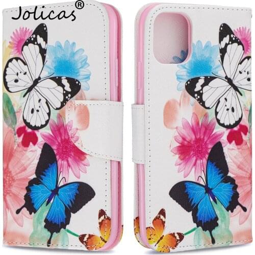 Plum Blossom Flip Book Case For ajax iPhone 11 Portable cover sFor Celular iPhone hoesje 11 6.1" 2019 Phone Cases i11 aifone